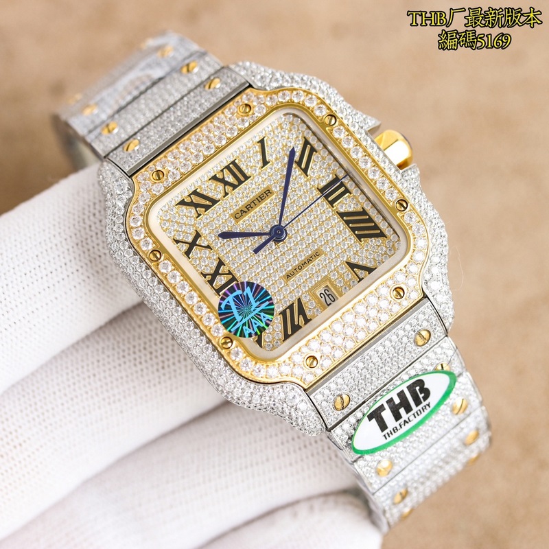 THB出品ONE FactoyTHB最新突破 完美複刻還原鑲鑽版卡地呀 奢華至