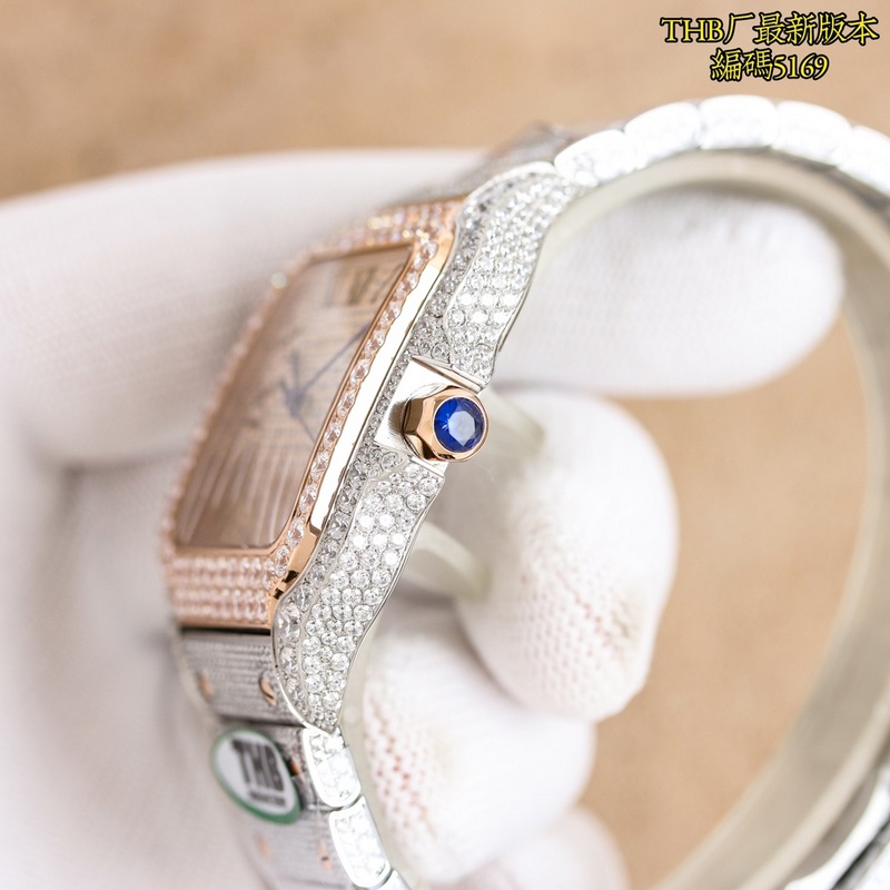 THB出品ONE FactoyTHB最新突破 完美複刻還原鑲鑽版卡地呀 奢華至