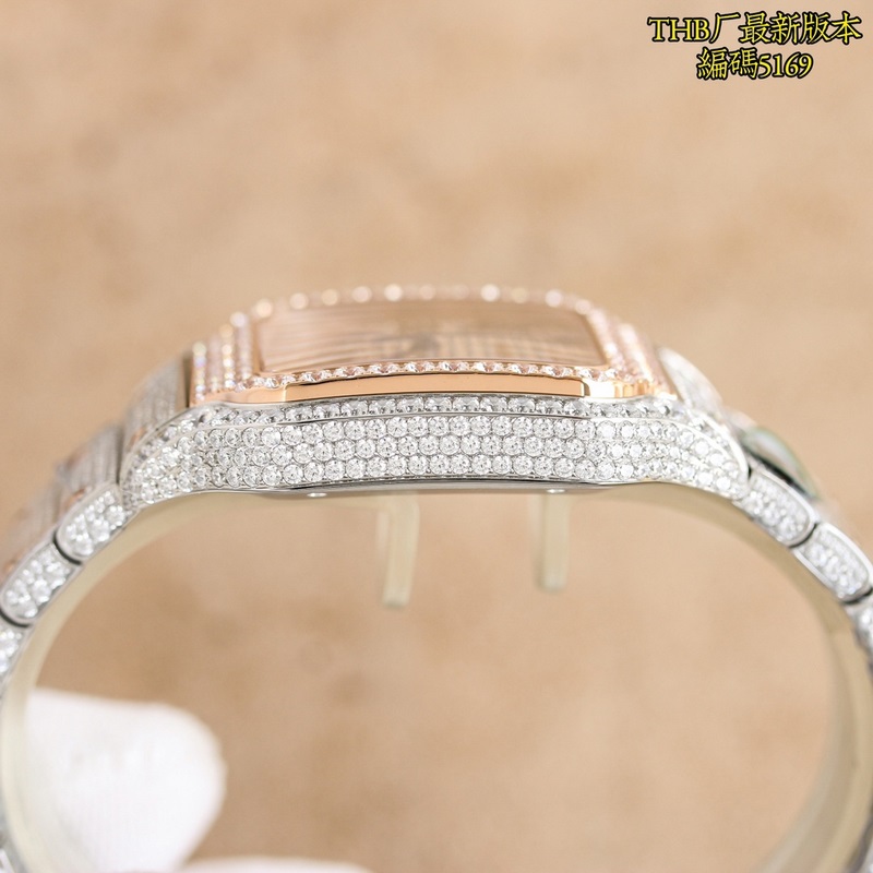 THB出品ONE FactoyTHB最新突破 完美複刻還原鑲鑽版卡地呀 奢華至