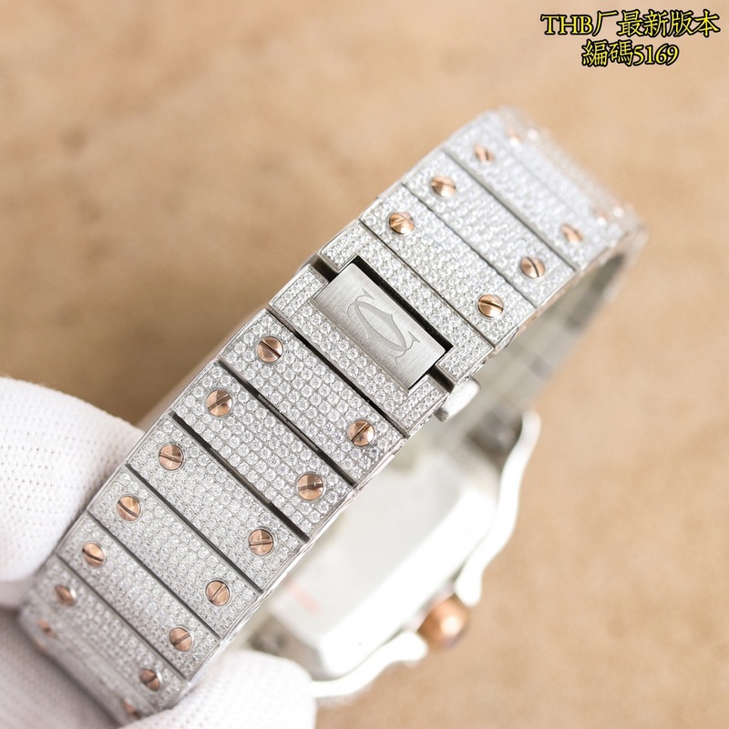 THB出品ONE FactoyTHB最新突破 完美複刻還原鑲鑽版卡地呀 奢華至