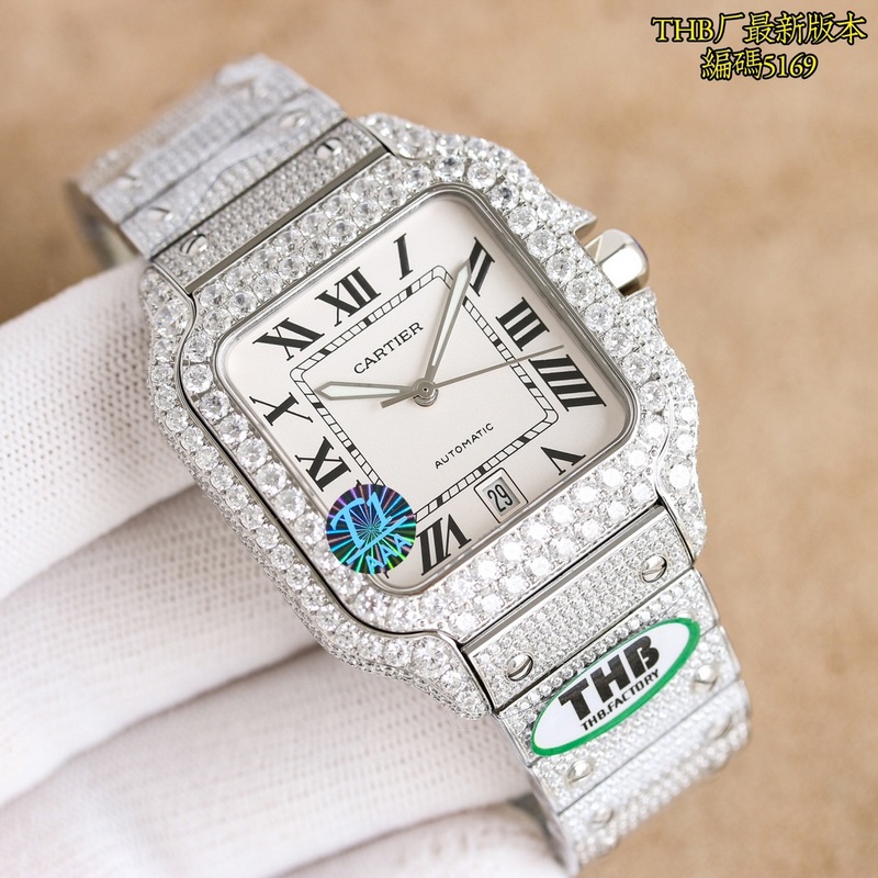 THB出品ONE FactoyTHB最新突破 完美複刻還原鑲鑽版卡地呀 奢華至