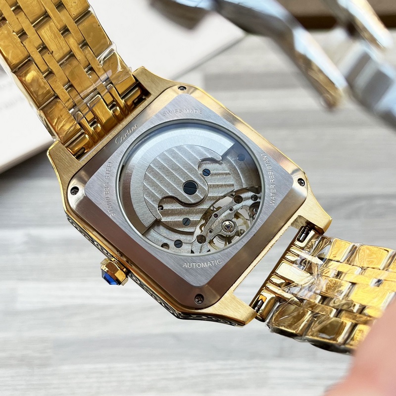 八角殼系列 精緻百搭 【最新】：卡地亞 最新設計 大飛輪精品 【類型】：精品