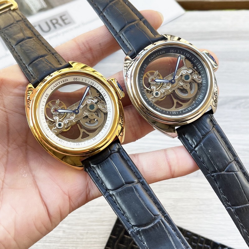 藍氣球系列 震撼上市【最新】：卡地亞 大飛輪設計【類型】：精品男士腕表【表