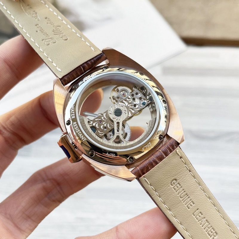 藍氣球系列 震撼上市【最新】：卡地亞 大飛輪設計【類型】：精品男士腕表【表