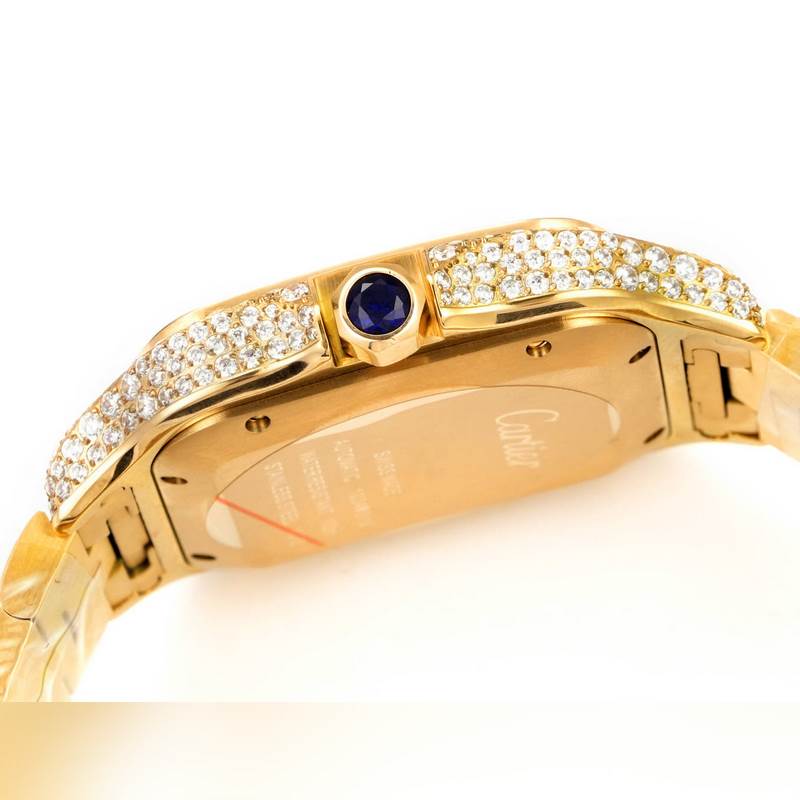 THB新品 卡地亞山度士 中東版 鋼帶滿鑽款【原版開模 2025最新卡地亞 山