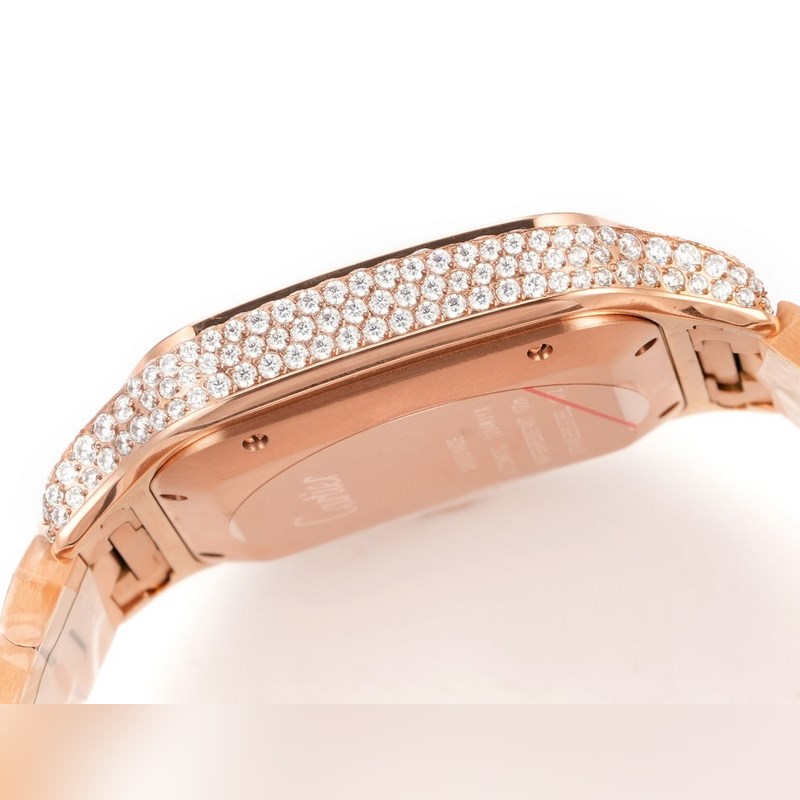 THB新品 卡地亞山度士 中東版 鋼帶滿鑽款【原版開模 2025最新卡地亞 山