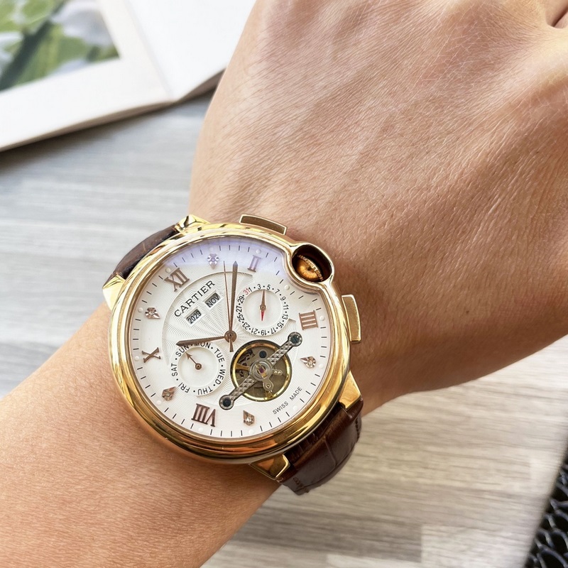 藍氣球系列 震撼上市【最新】：卡地亞 多功能精品設計【類型】：精品男士腕表