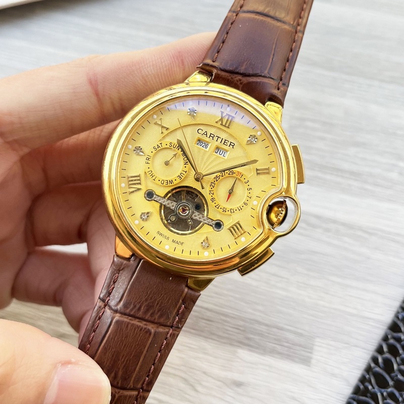 藍氣球系列 震撼上市【最新】：卡地亞 多功能精品設計【類型】：精品男士腕表