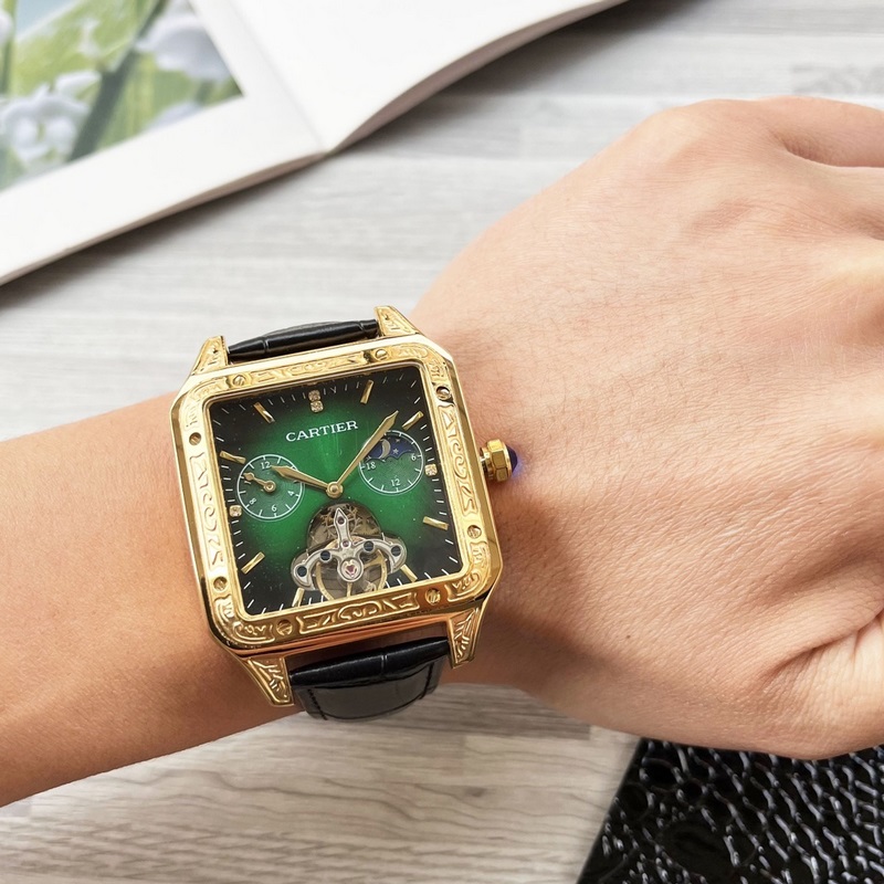 八角殼系列 精緻百搭 【最新】：卡地亞 最新設(shè)計 大飛輪精品 【類型】：精品