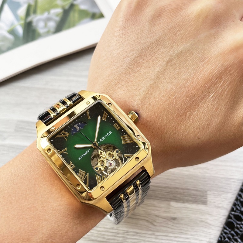 八角殼系列 精緻百搭 【最新】：卡地亞 最新設(shè)計 大飛輪精品 【類型】：精品