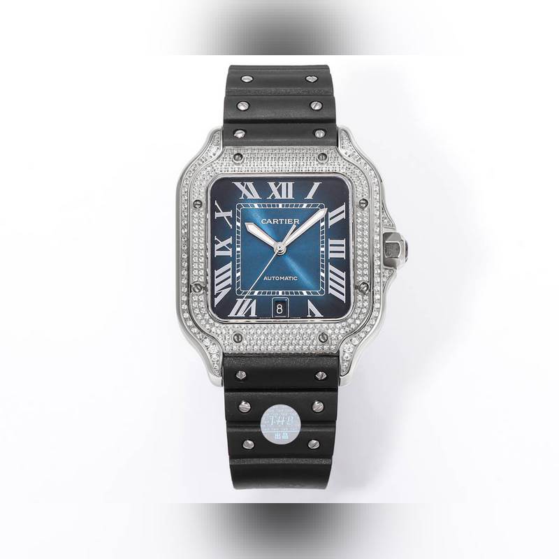 THB 山度士膠帶款【原版開模 2025最新卡地亞 山度士 1 【表殼】正品