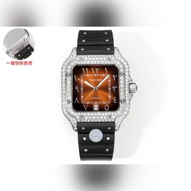 THB新品 卡地亞山度士 中東版 膠帶滿鑽款【原版開模 2025最新卡地亞 山