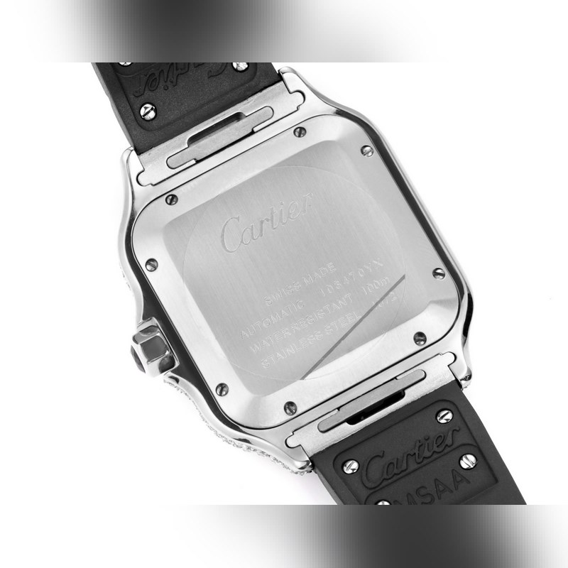 THB新品 卡地亞山度士 中東版 膠帶滿鑽款【原版開模 2025最新卡地亞 山