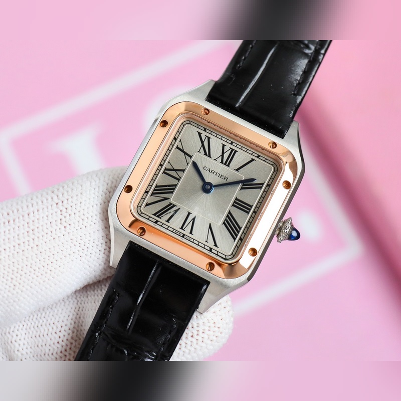 女款_卡地亞女裝山度士系列 卡地亞超神之作，專櫃設計師聯手參數與正品同步重金聘請