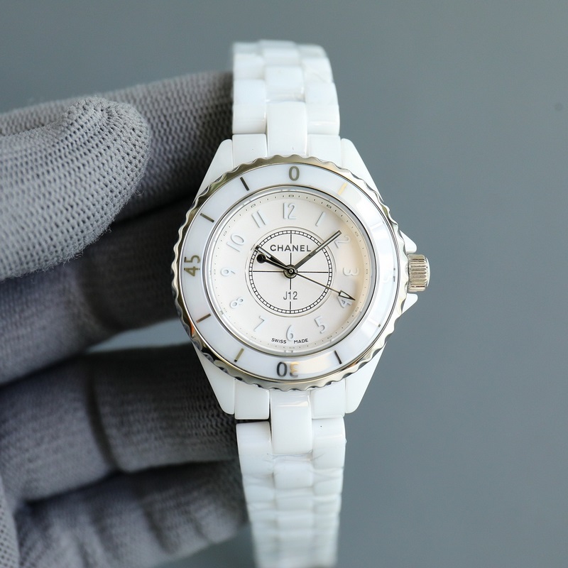 女款_（33尺寸 ）Tw超級(jí)陶瓷新品——香奈兒J12系列33mm腕表！女神福利，匠心