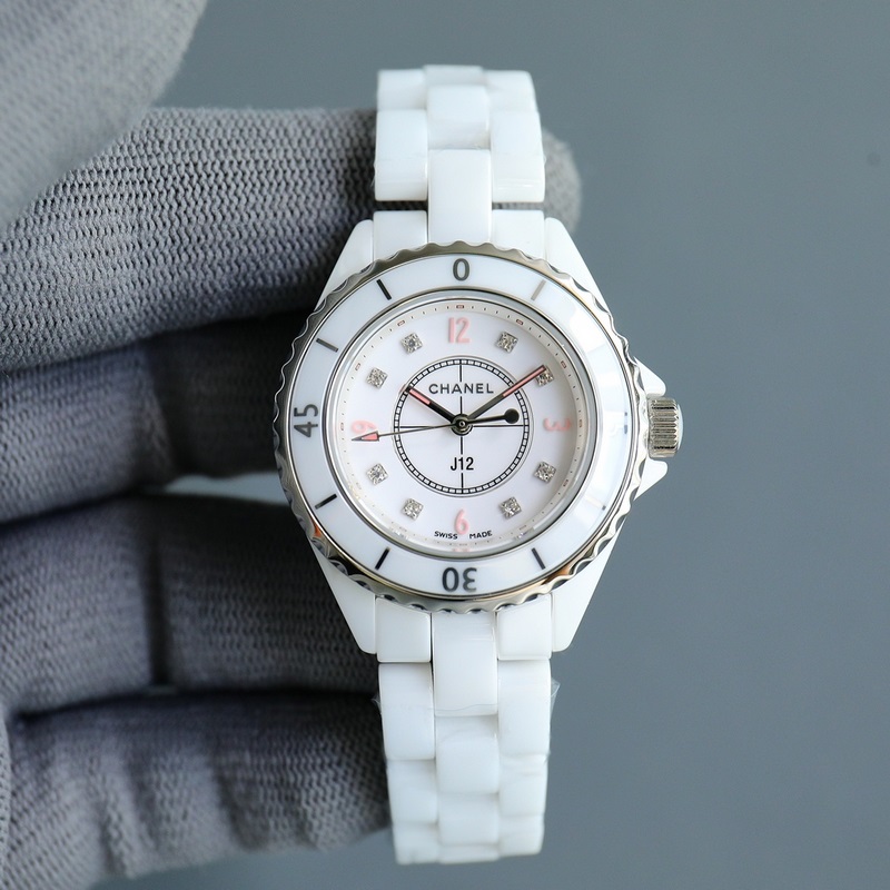 女款_（33尺寸 ）Tw超級(jí)陶瓷新品——香奈兒J12系列33mm腕表！女神福利，匠心