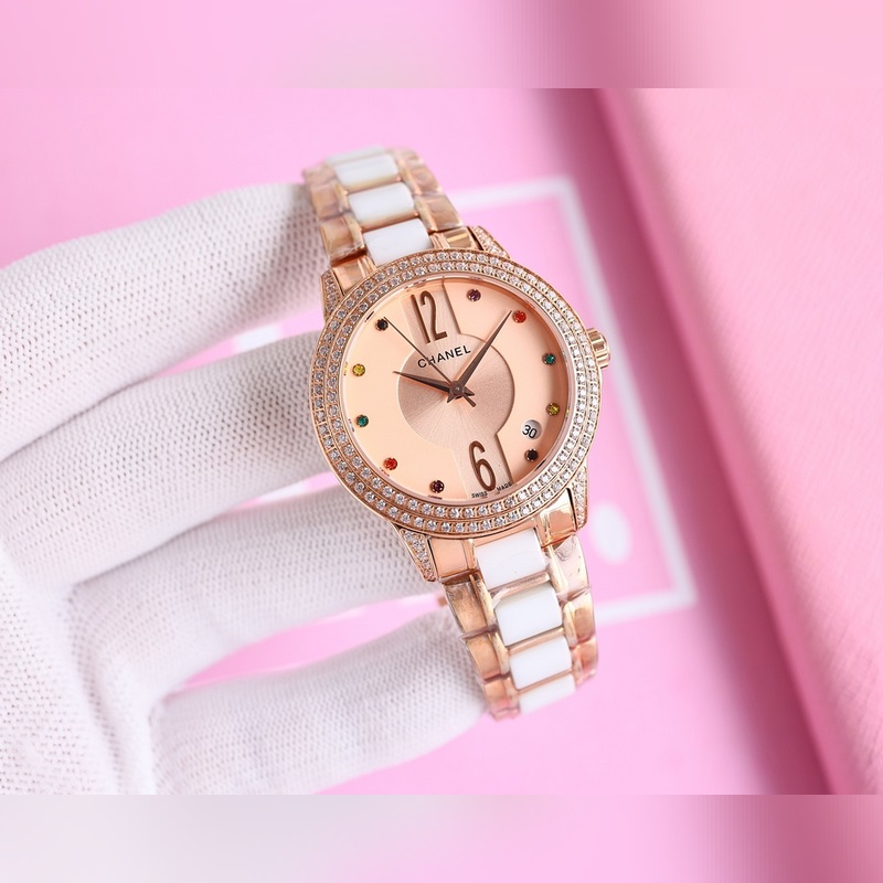 女款_香奈兒 女款 西鐵城機(jī)械腕表如期獻(xiàn)上。精、簡、薄是這款情侶的亮點所在。【機(jī)芯】