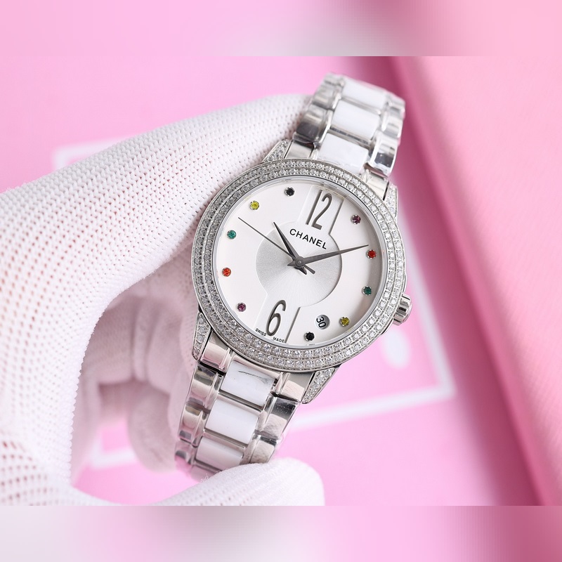 女款_香奈兒 女款 西鐵城機(jī)械腕表如期獻(xiàn)上。精、簡、薄是這款情侶的亮點所在。【機(jī)芯】