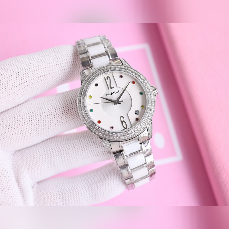 女款_香奈兒 女款 西鐵城機(jī)械腕表如期獻(xiàn)上。精、簡、薄是這款情侶的亮點所在。【機(jī)芯】