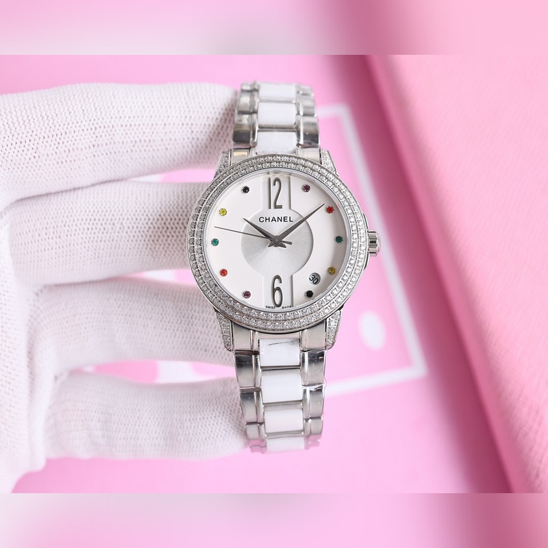 女款_香奈兒 女款 西鐵城機(jī)械腕表如期獻(xiàn)上。精、簡、薄是這款情侶的亮點所在。【機(jī)芯】