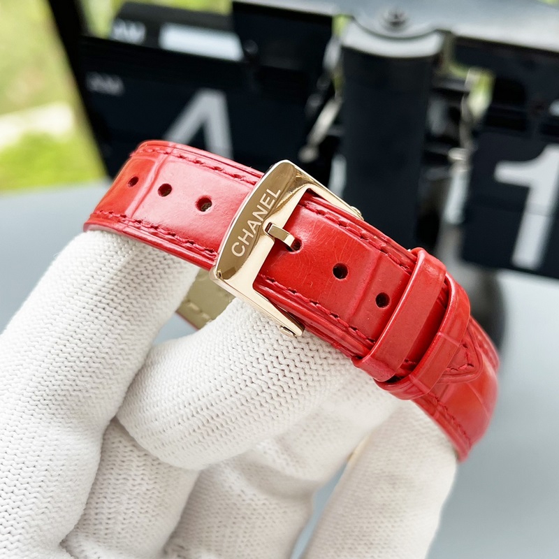 女款_香奈兒 女款 西鐵城機械腕表如期獻上。精、簡、薄是這款情侶的亮點所在。【機芯】