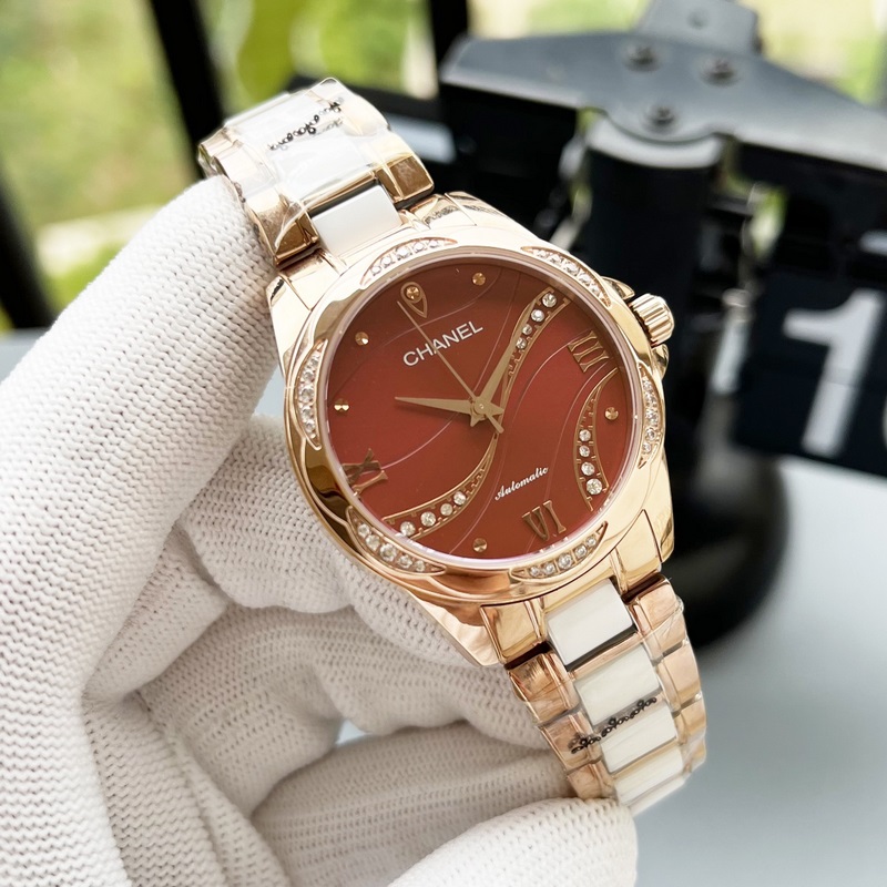 女款_香奈兒 女款 西鐵城機械腕表如期獻上。精、簡、薄是這款情侶的亮點所在。【機芯】