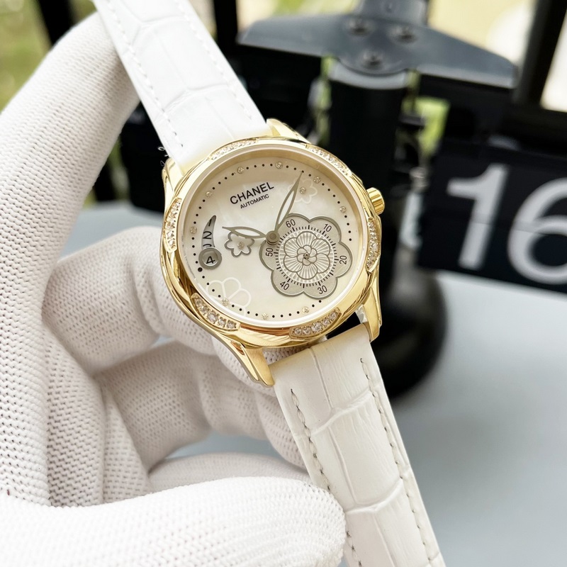 女款_香奈兒 女款 西鐵城機械腕表如期獻上。精、簡、薄是這款情侶的亮點所在。【機芯】