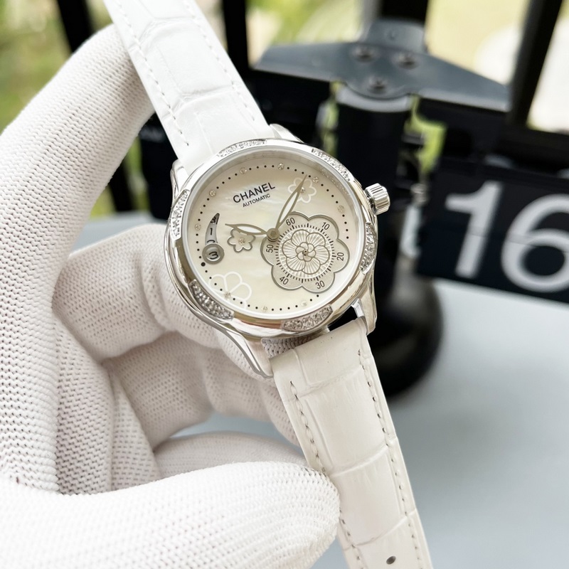 女款_香奈兒 女款 西鐵城機械腕表如期獻上。精、簡、薄是這款情侶的亮點所在。【機芯】