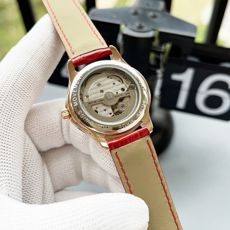 女款_香奈兒 女款 西鐵城機械腕表如期獻上。精、簡、薄是這款情侶的亮點所在。【機芯】