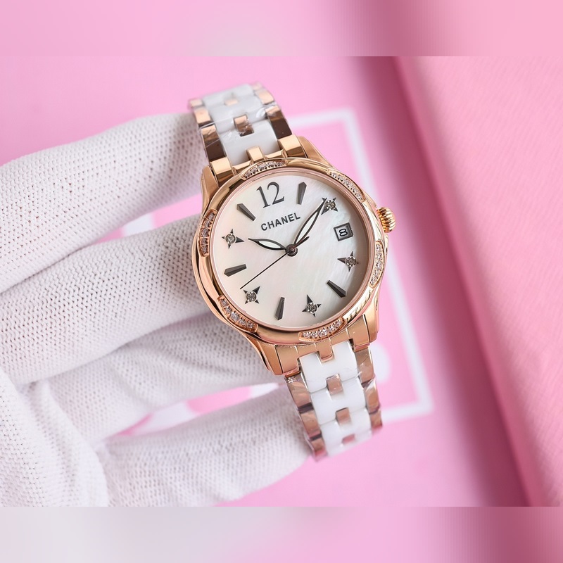 女款_香奈兒 女款 西鐵城機械腕表如期獻上。精、簡、薄是這款情侶的亮點所在。【機芯】