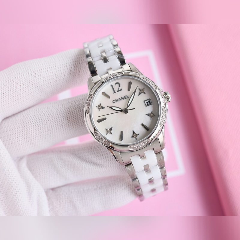 女款_香奈兒 女款 西鐵城機械腕表如期獻上。精、簡、薄是這款情侶的亮點所在。【機芯】