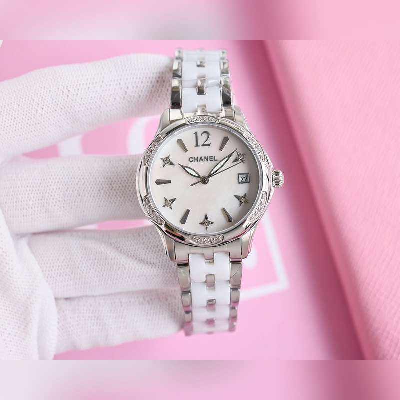 女款_香奈兒 女款 西鐵城機械腕表如期獻上。精、簡、薄是這款情侶的亮點所在。【機芯】