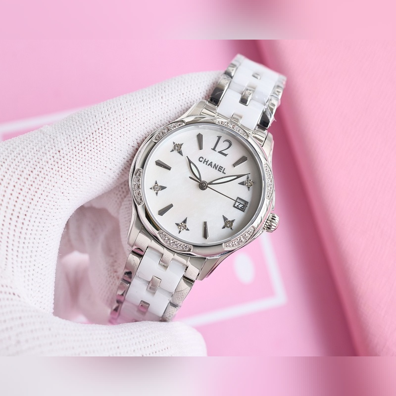 女款_香奈兒 女款 西鐵城機械腕表如期獻上。精、簡、薄是這款情侶的亮點所在。【機芯】