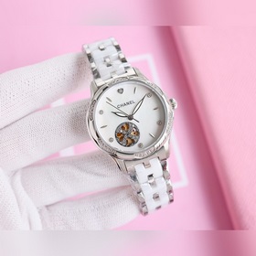 女款_品牌：香奈兒- Chanel款式：新款女裝機(jī)械腕表機(jī)芯：西鐵城機(jī)芯鏡面：藍(lán)