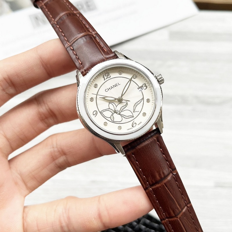 女款_新款首發(fā) 香奈兒CHANEL—優(yōu)雅氣質女士腕表，表殼獨具匠心的創(chuàng)意、輕盈舒適，表