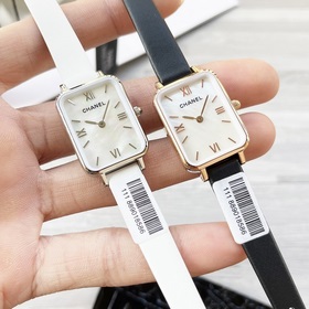 女款_香奈兒CHANEL 最新配色 現(xiàn)代經(jīng)典時(shí)尚設(shè)計(jì) 殼表面的方圈是玻璃電鍍 獨(dú)特風(fēng)格