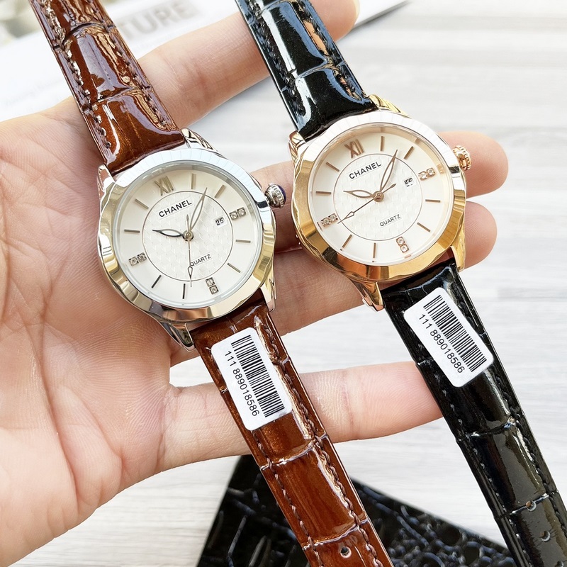 女款_2025年最新款 香奈兒 精湛品質-女神專屬 瑞士石英機心，女士精品腕表 新穎時