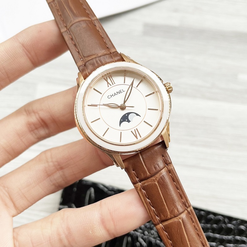 女款_新款首發 香奈兒CHANEL—優雅氣質女士腕表，表殼獨具匠心的創意、輕盈舒適，表