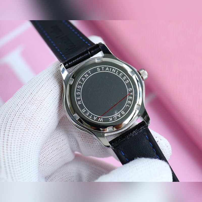 女款_香奈兒 女士腕表 原裝進口石英機芯 礦物質玻璃鏡面 316L精鋼表殼 直徑男40