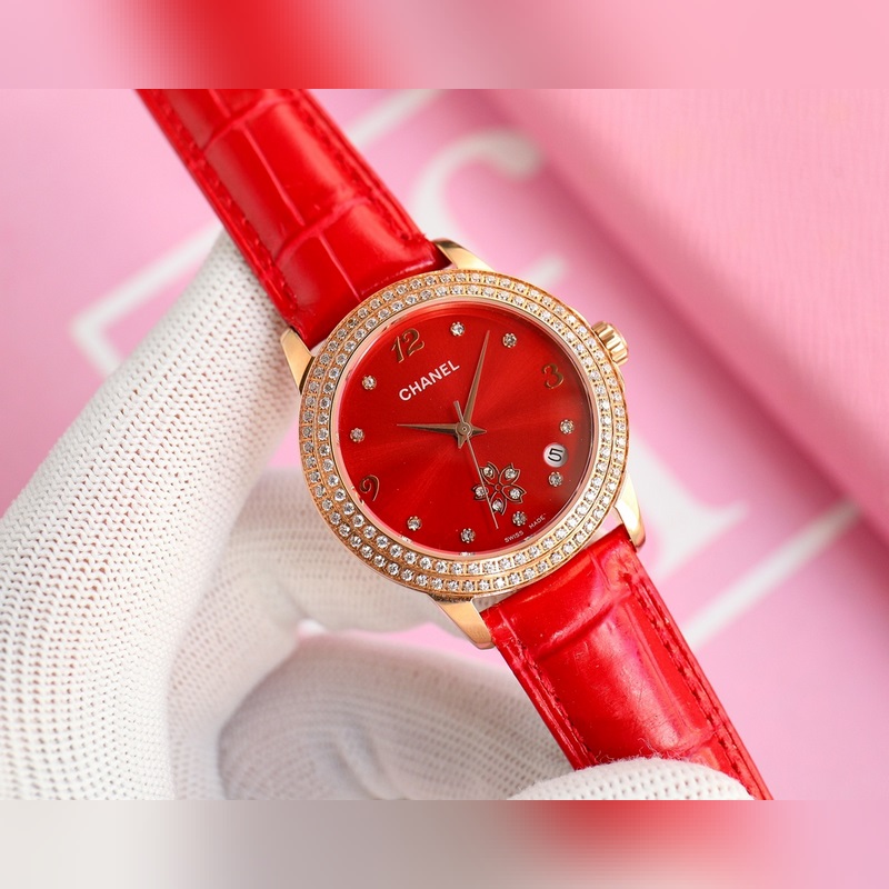 女款_香奈兒 女款 西鐵城機械腕表如期獻上。精、簡、薄是這款情侶的亮點所在。【機芯】