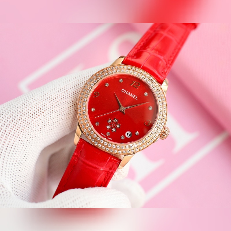 女款_香奈兒 女款 西鐵城機械腕表如期獻上。精、簡、薄是這款情侶的亮點所在。【機芯】