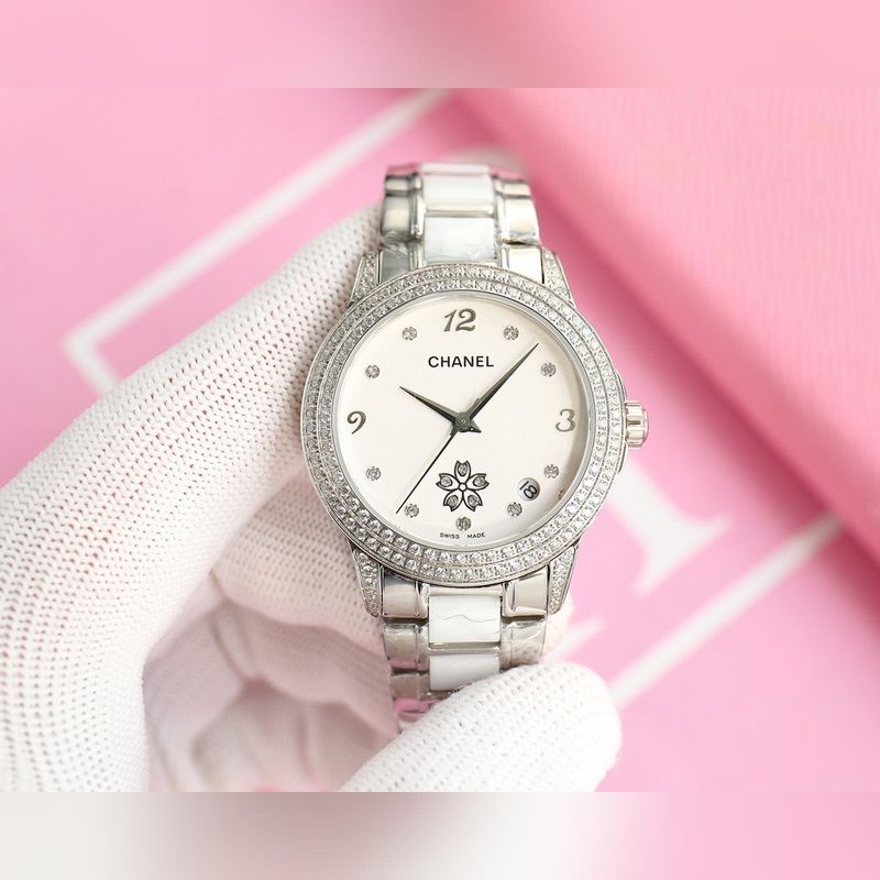 女款_香奈兒 女款 西鐵城機(jī)械腕表如期獻(xiàn)上。精、簡(jiǎn)、薄是這款情侶的亮點(diǎn)所在。【機(jī)芯】