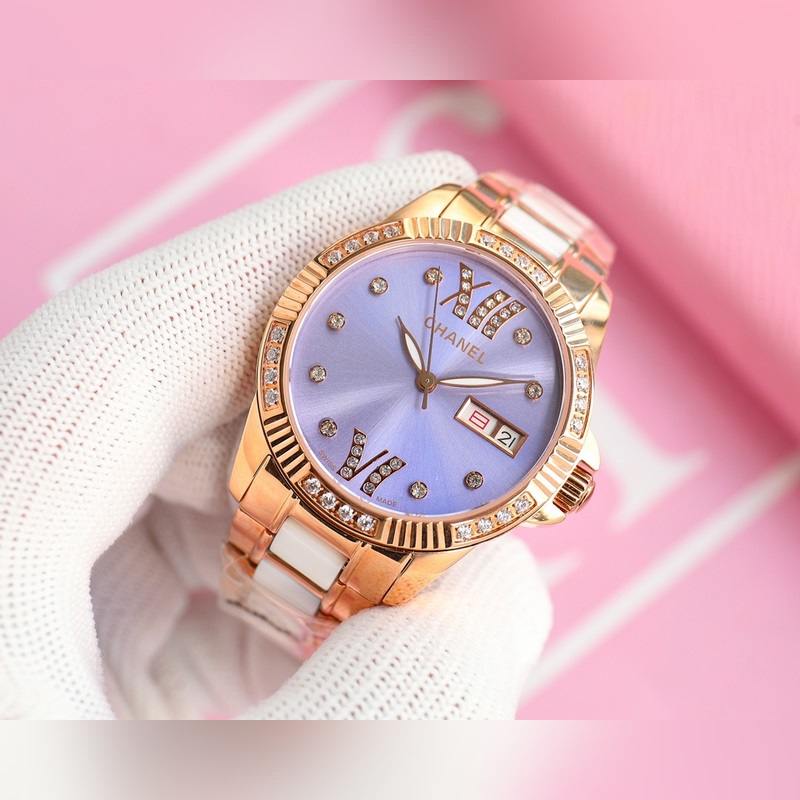 女款_香奈兒 女款 西鐵城機(jī)械腕表如期獻(xiàn)上。精、簡(jiǎn)、薄是這款情侶的亮點(diǎn)所在。【機(jī)芯】