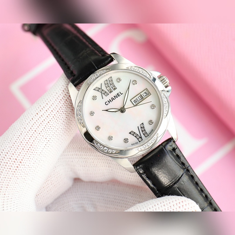 女款_香奈兒 女款 西鐵城機械腕表如期獻上。精、簡、薄是這款情侶的亮點所在。【機芯】
