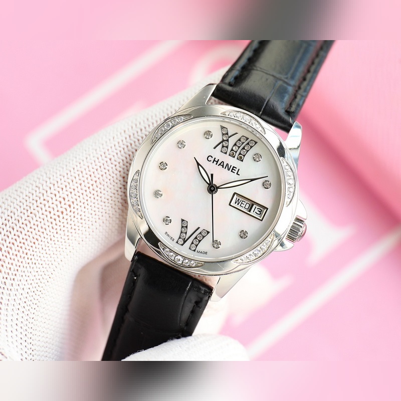 女款_香奈兒 女款 西鐵城機械腕表如期獻上。精、簡、薄是這款情侶的亮點所在。【機芯】