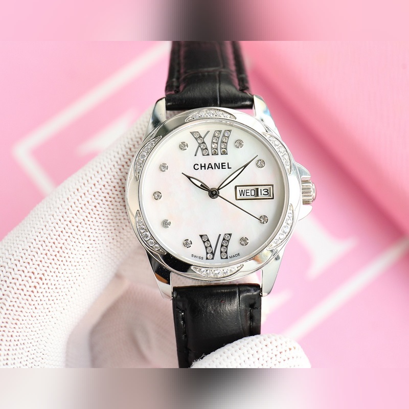 女款_香奈兒 女款 西鐵城機械腕表如期獻上。精、簡、薄是這款情侶的亮點所在。【機芯】