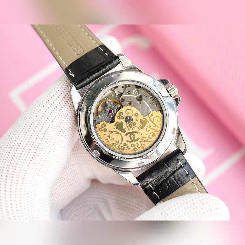 女款_香奈兒 女款 西鐵城機械腕表如期獻上。精、簡、薄是這款情侶的亮點所在。【機芯】