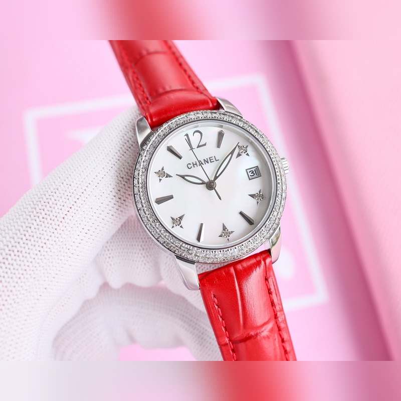 女款_香奈兒 女款 西鐵城機械腕表如期獻上。精、簡、薄是這款情侶的亮點所在。【機芯】