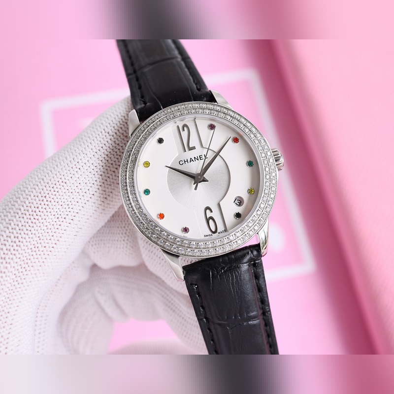 女款_香奈兒 女款 西鐵城機(jī)械腕表如期獻(xiàn)上。精、簡、薄是這款情侶的亮點(diǎn)所在。【機(jī)芯】