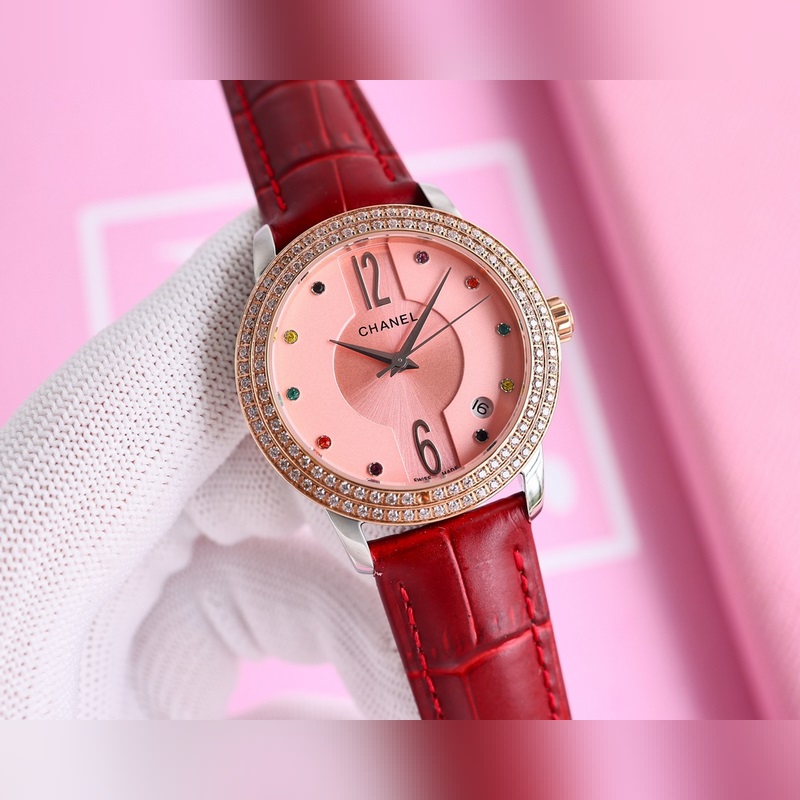 女款_香奈兒 女款 西鐵城機(jī)械腕表如期獻(xiàn)上。精、簡、薄是這款情侶的亮點(diǎn)所在。【機(jī)芯】